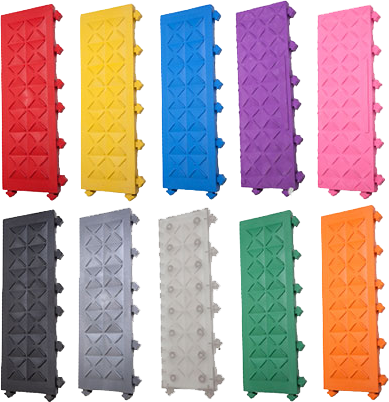 Photo of the color of different Ergozone Mats